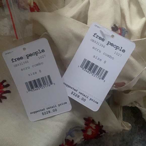 Free People Chrysanthemum Kiss Embroidered Midi Dress - Picture 5 of 11